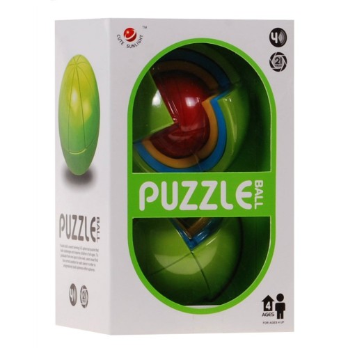 Priestorové Puzzle Guľa 3D pre deti 4+ Logická hra
