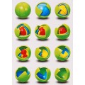 Priestorové Puzzle Guľa 3D pre deti 4+ Logická hra
