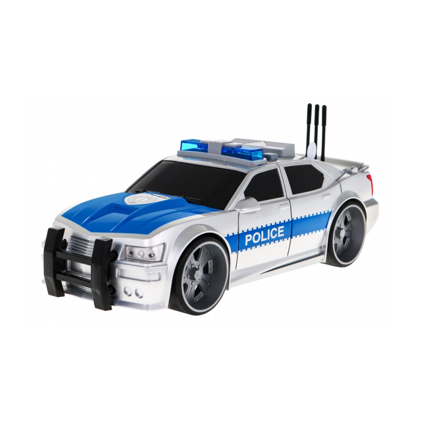 Interaktívne policajné auto pre deti 3+ Model auta 1:16 Svietiace efekty + Zvuky