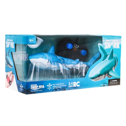 Diaľkovo ovládaný žralok pre deti 6+ Pohyblivý chvost + Jazda vo všetkých smeroch