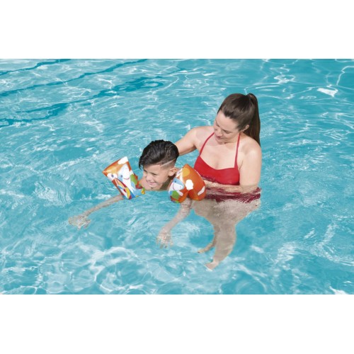 Rukávniky pre deti na plávanie Žraloky BESTWAY 30x15cm