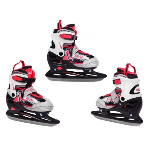 Korčule, inline korčule, Sada 4v1 30-33 Červené