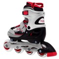 Korčule, inline korčule, Sada 4v1 30-33 Červené