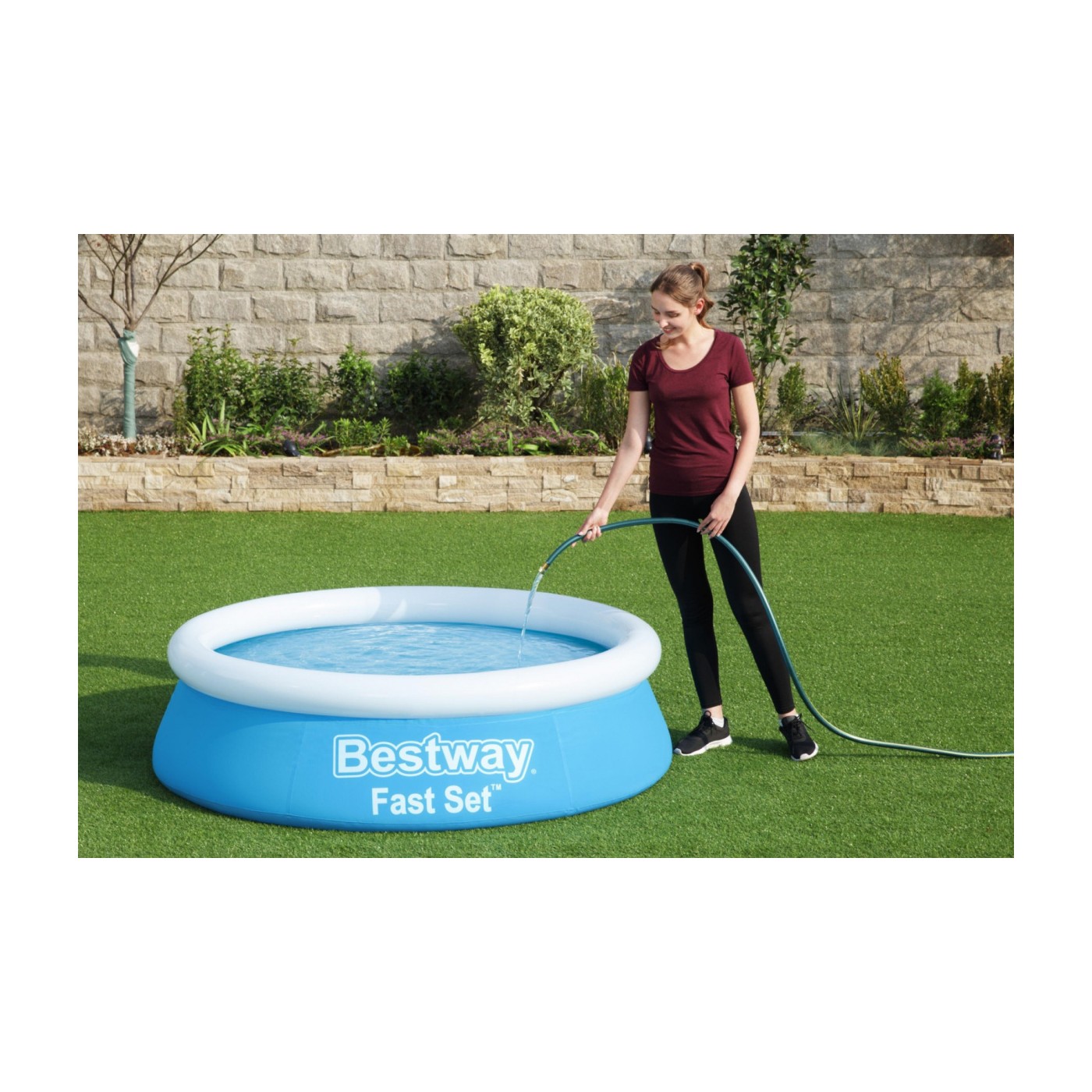 Bazén expanznýFast Set 183x51 6FT BESTWAY + Opravná záplata