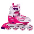 Korčule,  inline korčule, Sada 4v1 30-33 Ružové