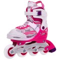Korčule,  inline korčule, Sada 4v1 30-33 Ružové