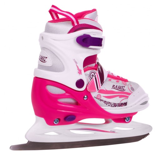 Korčule,  inline korčule, Sada 4v1 30-33 Ružové