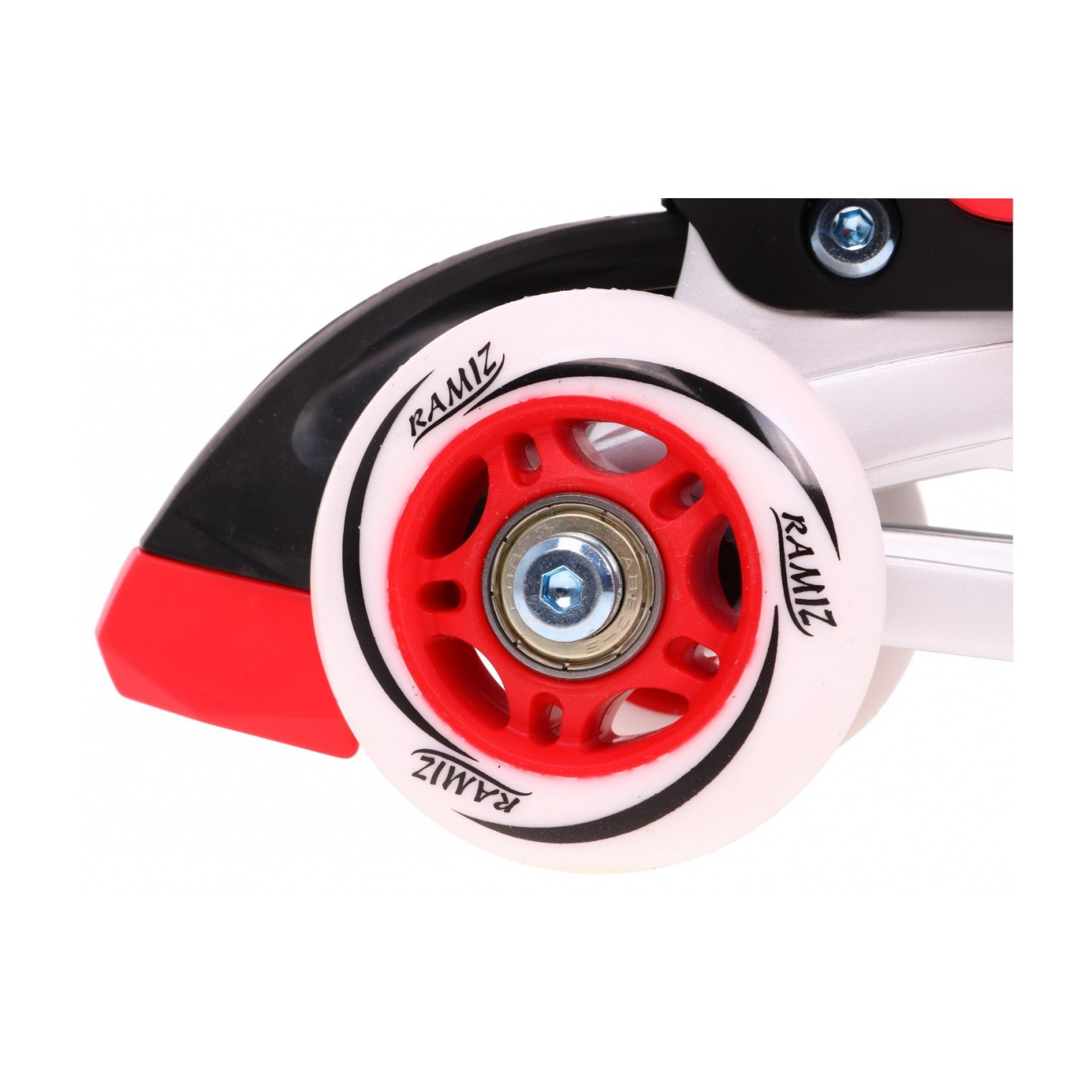 Korčule,  inlinekorčule, Sada 4v1 34-37 Červené