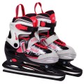 Korčule,  inlinekorčule, Sada 4v1 34-37 Červené