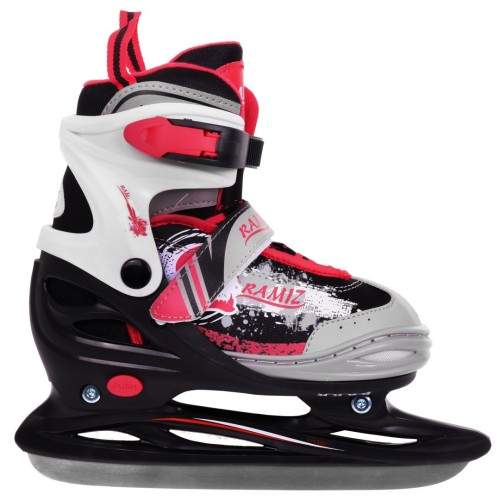 Korčule,  inlinekorčule, Sada 4v1 34-37 Červené