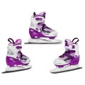 Korčule,  inline korčule, Sada 4v1 34-37 Fialové