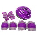 Korčule,  inline korčule, Sada 4v1 34-37 Fialové