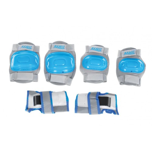 Korčule,  inline korčule, Sada 4v1 34-37 Modré