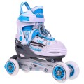 Korčule,  inline korčule, Sada 4v1 34-37 Modré