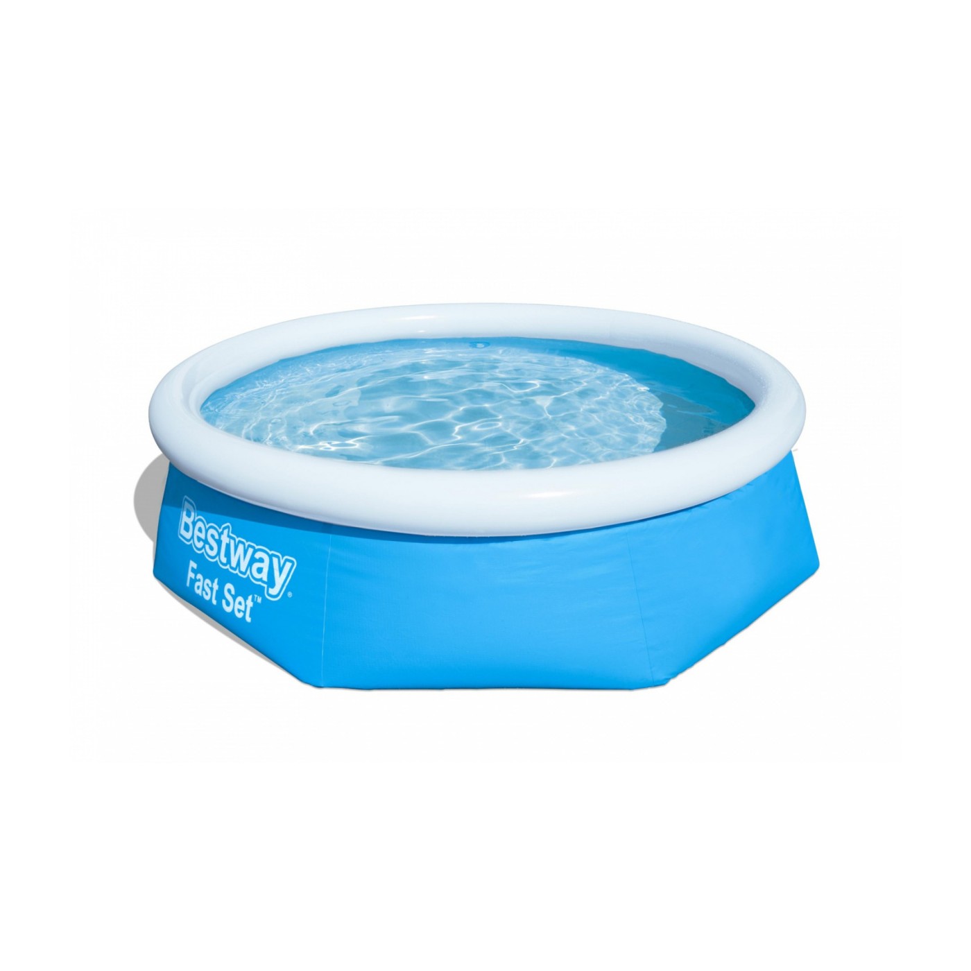 Bazén expanzný 8FT 244x66cm BESTWAY + Pumpa + Filter + Opravná záplata