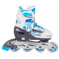 Korčule,  inline korčule, Sada 4v1 34-37 Modré