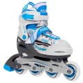 Korčule,  inline korčule, Sada 4v1 34-37 Modré