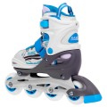 Korčule,  inline korčule, Sada 4v1 34-37 Modré