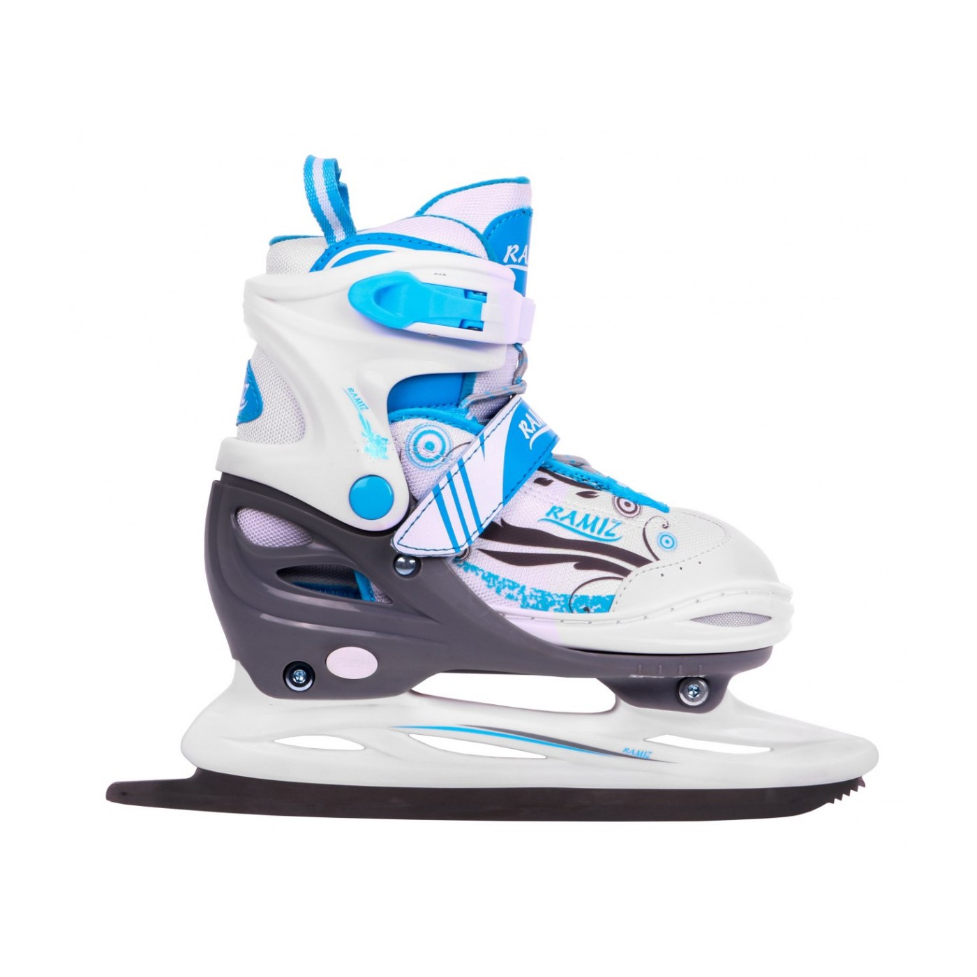 Korčule,  inline korčule, Sada 4v1 34-37 Modré