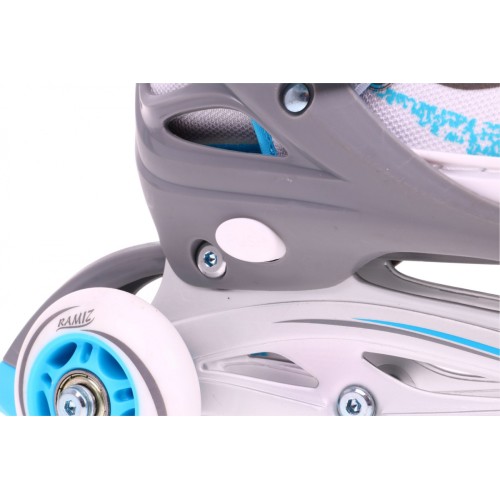 Korčule,  inline korčule, Sada 4v1 34-37 Modré