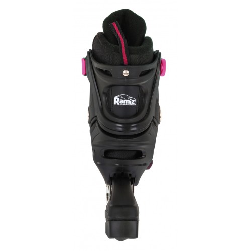 Korčule,  inline korčule, Sada 4v1 34-38 Ružové