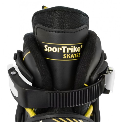 Sada 4v1 Korčule dvojradové korčule pre deti Veľkosť 39-43 Žltý