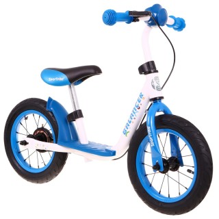 Bežecký bicykel SporTrike Balancer pre deti Modrý Prvý bicykel na Učenie jazdy
