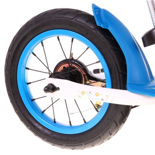 Bežecký bicykel SporTrike Balancer pre deti Modrý Prvý bicykel na Učenie jazdy