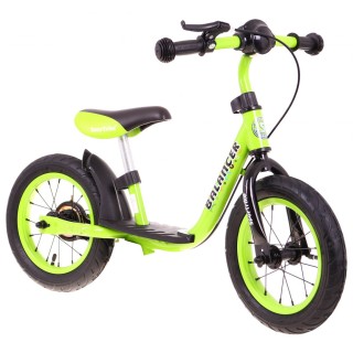 Bežecký bicykel SporTrike Balancer pre deti Zelený Prvý bicykel na Učenie jazdy