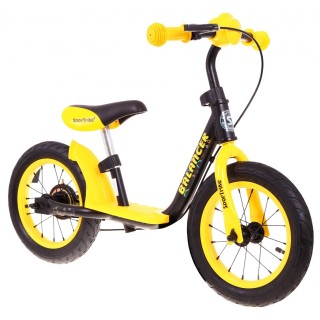 Bežecký bicykel SporTrike Balancer pre deti Žltý Prvý bicykel na Učenie jazdy