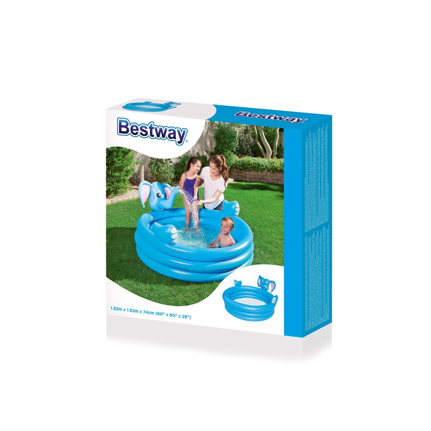 Bazén Sloník striekajúca voda BESTWAY