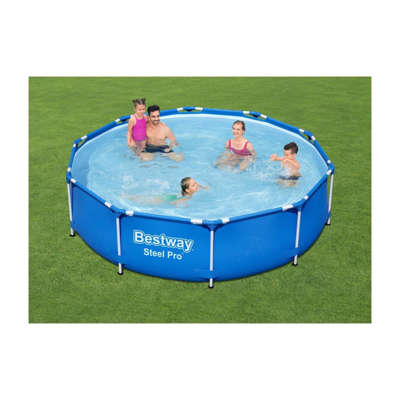 Bazén  rámový Steel Pro 305x76 BESTWAY 3w1 + Čerpadlo + Filter