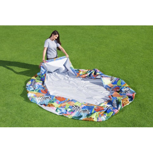 Bazén rámový Steel Pro pre deti Svet Zvierat BESTWAY 305x66cm 10FT