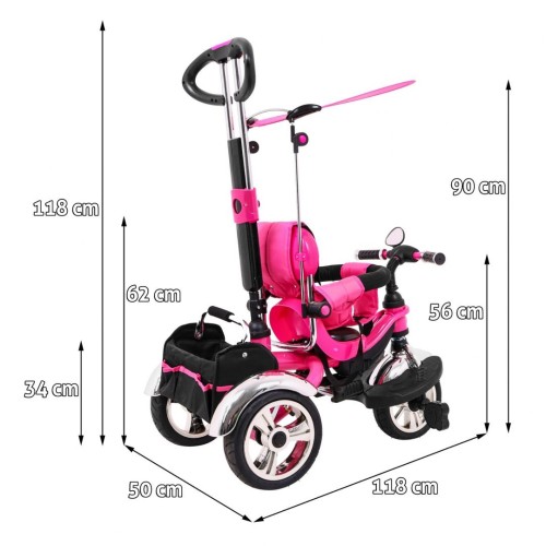 Bicykel Sportrike KR03 AIR Ružový