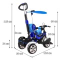 Bicykel SporTrike KR03 EVA Modrý