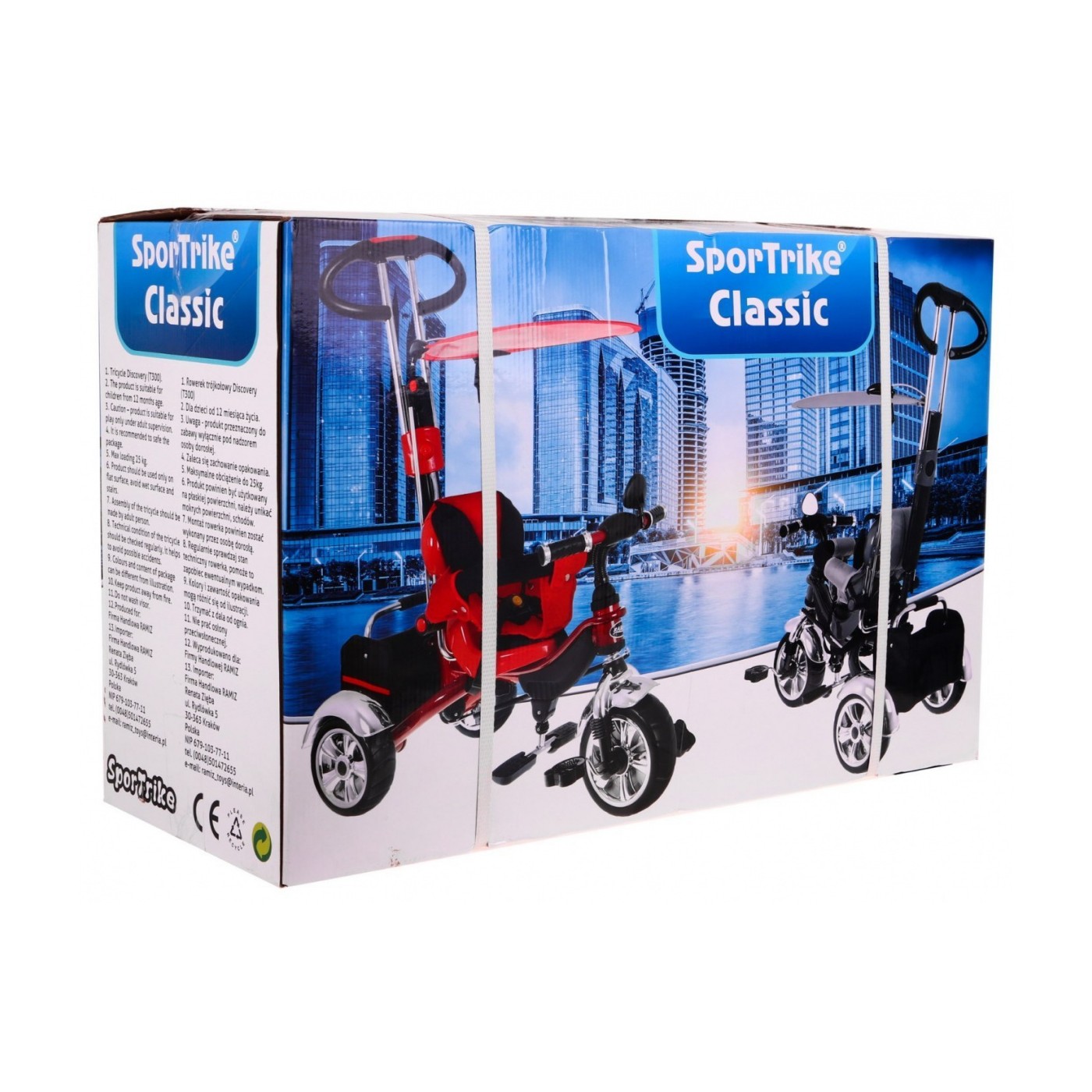 Bicykel SporTrike KR03 EVA Modrý