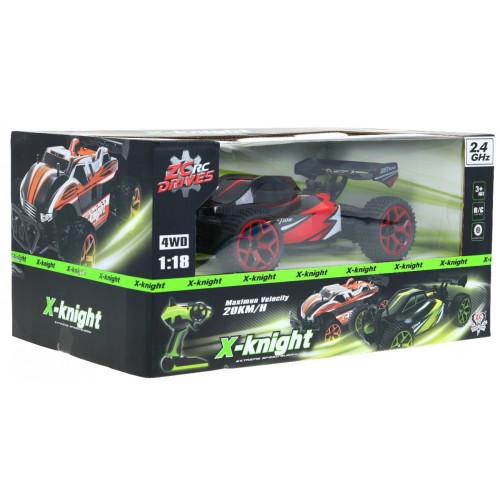 Autíčko BOLID Terénne BUGGY R C červené