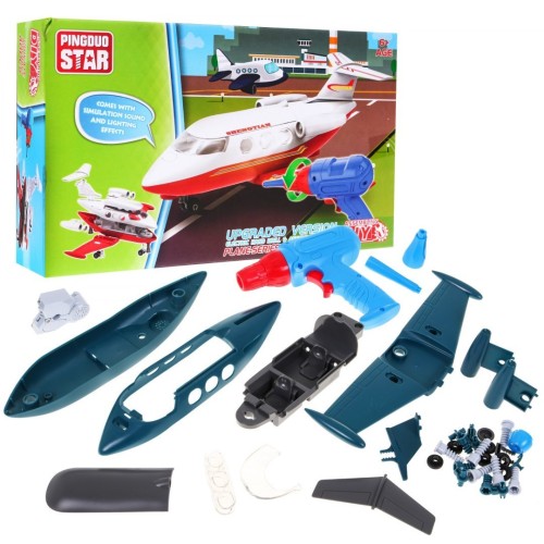 Lietadlo skladačka Interaktívne efekty