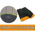 Sieť na Trampolínu 14FT - 6 polí Oranžový