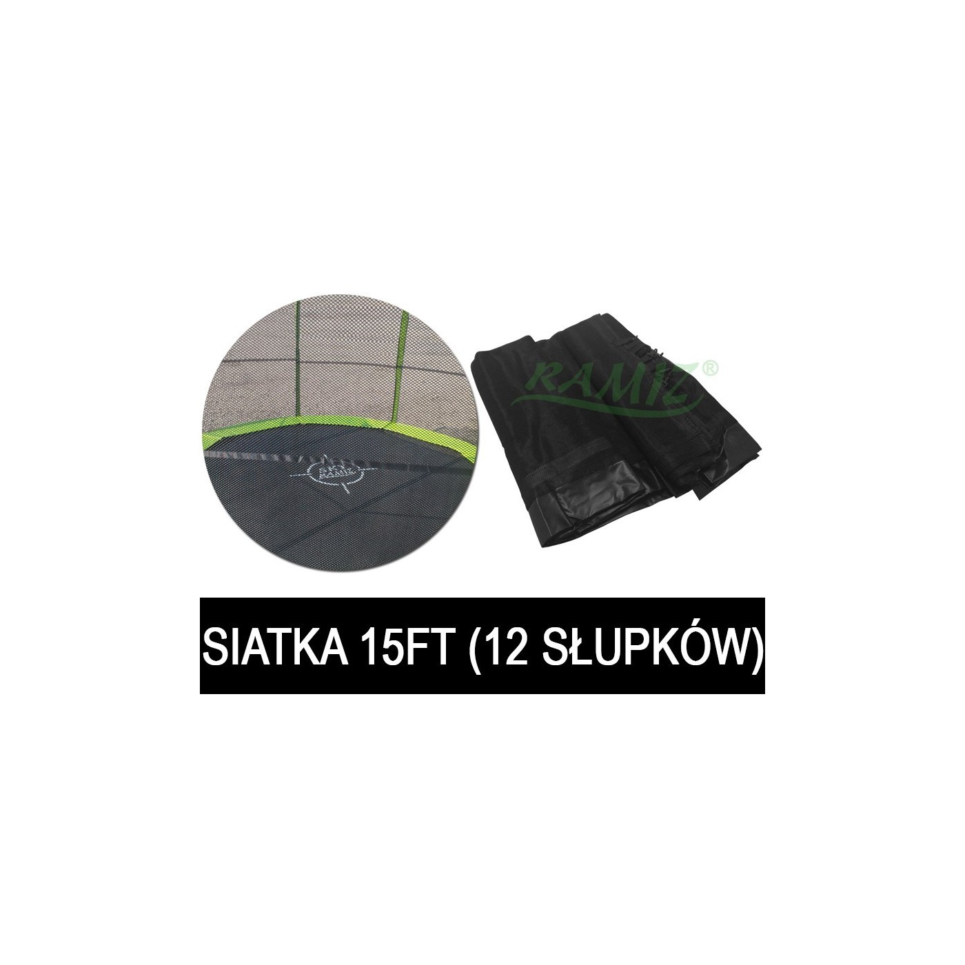 Sieť na Trampolínu 15FT Čierna