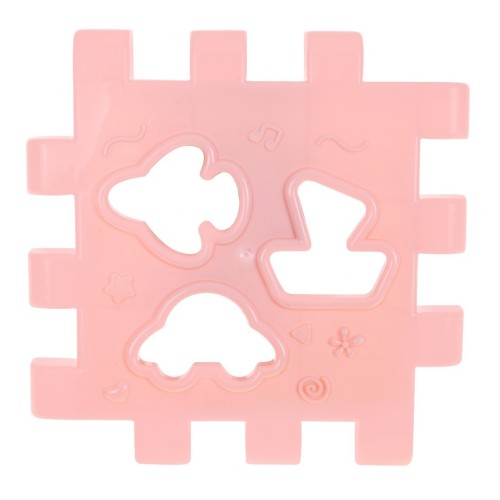 Multidomček senzorický pre deti 18m+ Mini hry 9 Puzzle + Sortéry + Prepletanie + Hodiny