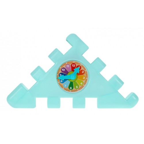 Multidomček senzorický pre deti 18m+ Mini hry 9 Puzzle + Sortéry + Prepletanie + Hodiny