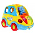 Interaktívny Smartbus pre deti 18m+ Zvuky Svietidlá + Sorter tvarov + Kocky meniace tvar