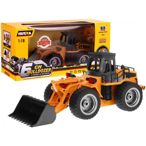 Rýpadlo pre deti 8+ Diaľkovo ovládaný model 1:18 Kovové pohyblivé časti