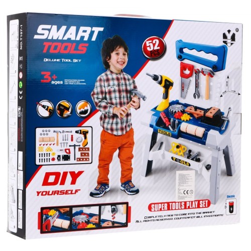 Stolík, Dielňa s Nástrojmi Skrutkovač 52 Diely