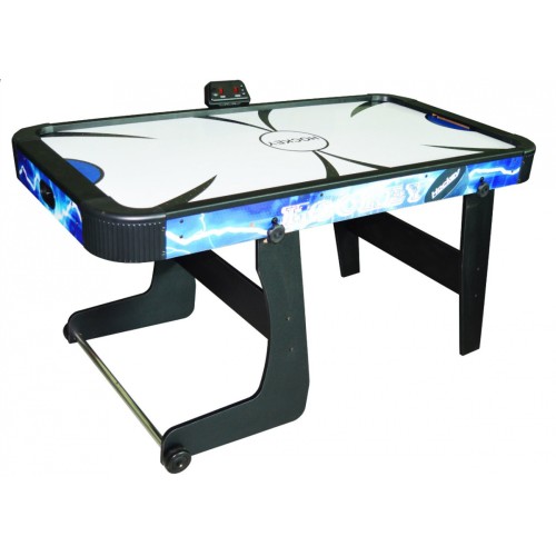 Vzduchový hokej pre deti + Stôl na hru z MDF + Elektronické počítadlo bodov + Rodinná hra Air Hockey 152x74x80cm