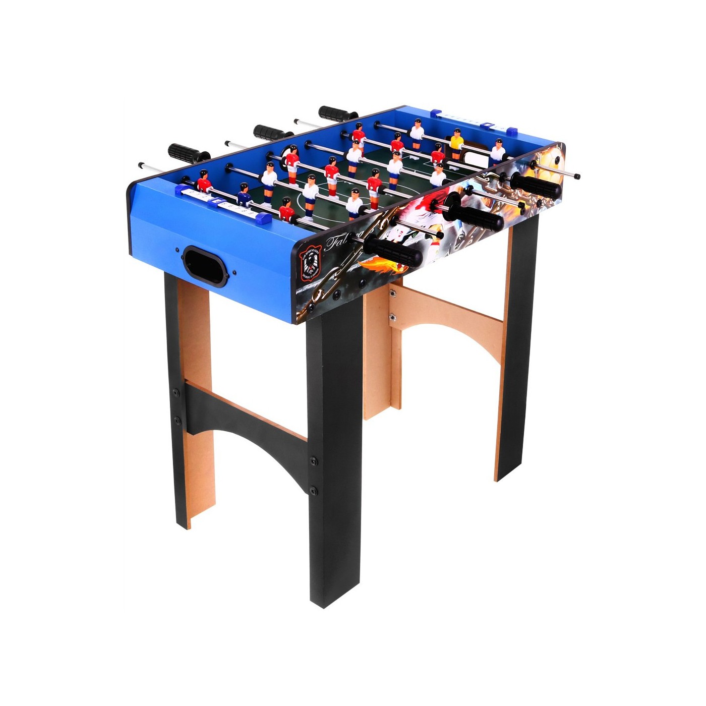 Stolný futbal pre deti 3+ Doska MDF + 6 tyčí Zručnostná hra