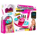 Súprava na manikúru pre dievčatko 5+ Trblietavé nechty + Sušič s príslušenstvom
