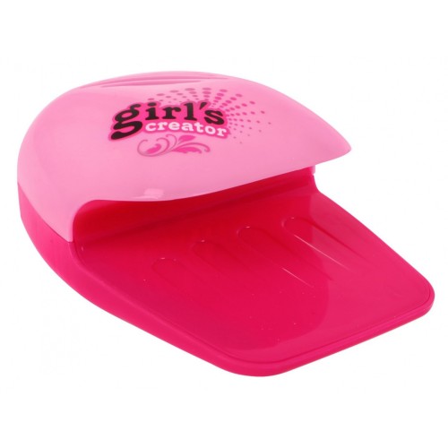 Súprava na manikúru pre dievčatko 5+ Trblietavé nechty + Sušič s príslušenstvom