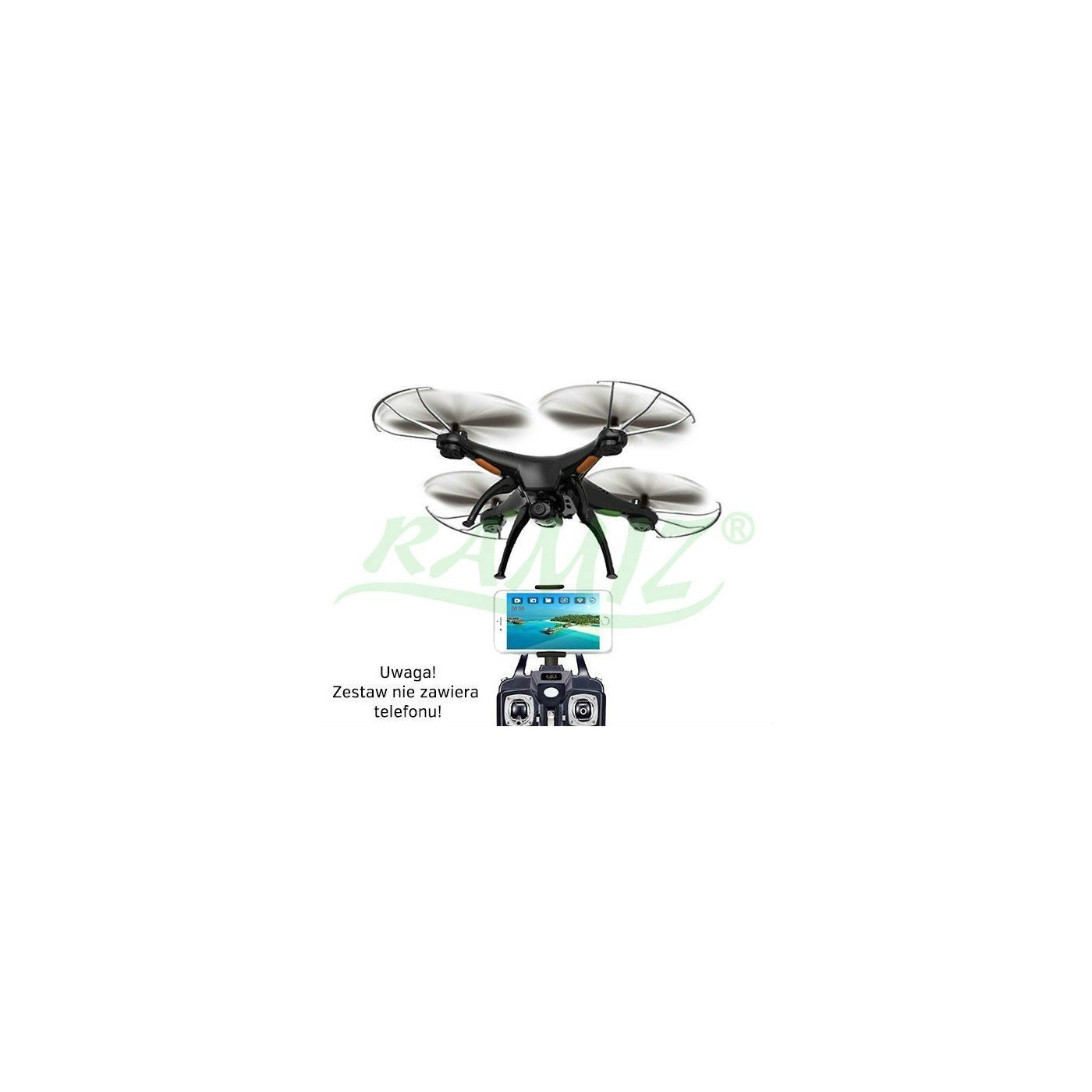 Dron Syma farba Čierny